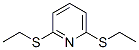 Pyridine, 2,6-bis(ethylthio)-(9ci) Structure,120716-68-9Structure