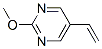 Pyrimidine, 5-ethenyl-2-methoxy- (9ci) Structure,120717-41-1Structure