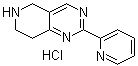 Pyrido[4,3-d]pyrimidine, 5,6,7,8-tetrahydro-2-(2-pyridinyl)-, hydrochloride Structure,1207175-11-8Structure