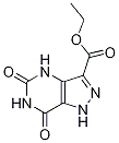 Ethyl 5,7-dioxo-4,5,6,7-tetrahydro-1h-pyrazolo[4,3-d]pyrimidine-3-carboxylate　 Structure,1207175-72-1Structure