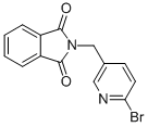 2-((6-Bromopyridin-3-yl)methyl)isoindoline-1,3-dione Structure,120740-11-6Structure