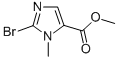 2-Bromo-3-methyl-3h-imidazole-4-carboxylic acid methyl ester Structure,120781-02-4Structure