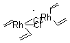 Chlorobis(ethylene)rhodium (I) dimer Structure,12081-16-2Structure