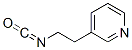 Pyridine, 3-(2-isocyanatoethyl)-(9ci) Structure,120877-65-8Structure