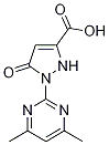 1-(4,6-Dimethyl-2-pyrimidinyl)-2,5-dihydro-5-oxo-1h-pyrazole-3-carboxylic acid Structure,1208773-19-6Structure