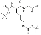 Boc-lys(boc)-gly-oh Structure,120893-72-3Structure