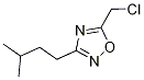 5-Chloromethyl-3-(3-methyl-butyl)-[1,2,4]oxadiazole Structure,1209200-59-8Structure