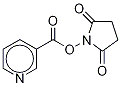 Nicotinic Acid-13C6,d4 N-Hydroxysuccinimide Ester Structure,1209457-55-5Structure