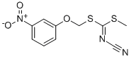 Methyl (3-nitrophenoxy)methyl cyanocarbonodithioimidate Structure,120958-23-8Structure