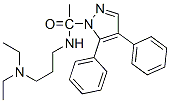 1-[4,5-dIphenylpyrazol-1-yl]-n-(diethylaminopropyl)-acetamide Structure,120982-59-4Structure