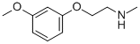 2-(3-Methoxyphenoxy)-n-methylethanamine Structure,120998-52-9Structure