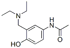 4-Acetamido-2-diethylaminomethylphenol Structure,121-78-8Structure