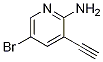 5-Bromo-3-ethynylpyridin-2-amine Structure,1210838-82-6Structure