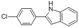 2-(4-Chlorophenyl)indole Structure,1211-35-4Structure