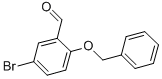 2-(Benzyloxy)-5-bromobenzaldehyde Structure,121124-94-5Structure