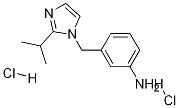 (3-((2-Isopropyl-1h-imidazol-1-yl)methyl)phenyl)aminedihydrochloride Structure,1211449-75-0Structure