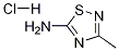 3-Methyl-1,2,4-thiadiazol-5-aminehydrochloride Structure,1211503-80-8Structure