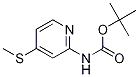 Tert-butyl 4-(methylthio)pyridin-2-ylcarbamate Structure,1211504-16-3Structure