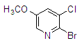 2-Bromo-3-chloro-5-methoxypyridine Structure,1211525-38-0Structure