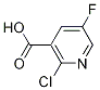 2-Chloro-6-fluoronicotinicacid Structure,1211533-26-4Structure