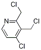 4-Chloro-2,3-bis(chloromethyl)pyridine Structure,1211540-02-1Structure