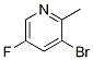 3-Bromo-5-fluoro-2-methylpyridine Structure,1211542-29-8Structure