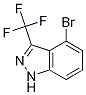 1H-indazole, 4-bromo-3-(trifluoromethyl) Structure,1211583-69-5Structure