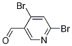 4,6-Dibromonicotinaldehyde Structure,1211585-10-2Structure