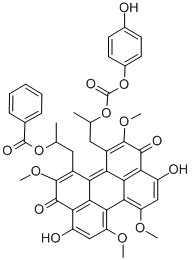 Calphostin c Structure,121263-19-2Structure