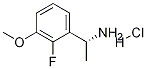 (1R)-1-(2-fluoro-3-methoxyphenyl)ethylamine-hcl Structure,1213014-67-5Structure