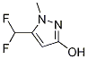 5-(Difluoromethyl)-1-methyl-1h-pyrazol-3-ol Structure,121303-75-1Structure