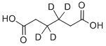 Hexanedioic-3,3,4,4-d4 acid Structure,121311-78-2Structure