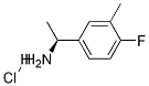 (S)-1-(4-fluoro-3-methylphenyl)ethanamine hydrochloride Structure,1213181-44-2Structure