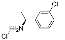 (1S)-1-(3-chloro-4-methylphenyl)ethylamine-hcl Structure,1213460-65-1Structure