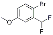 4-Bromo-3-difluoromethylanisole Structure,1214329-81-3Structure