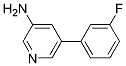 5-(3-Fluorophenyl)pyridin-3-amine Structure,1214384-10-7Structure