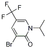 3-Bromo-1-isopropyl-5-(trifluoromethyl)pyridin-2(1h)-one Structure,1215205-40-5Structure