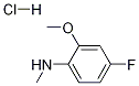 4-Fluoro-2-methoxy-n-methylaniline hcl Structure,1215205-84-7Structure