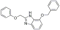 2-Phenoxymethyl-7-phenylmethoxy-1h-benzimidazole Structure,1215342-45-2Structure