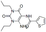 2-Thiophenecarboxamide, n-(6-amino-1,2,3,4-tetrahydro-2,4-dioxo-1,3-dipropyl-5-pyrimidinyl)- Structure,121543-19-9Structure