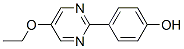 Phenol, 4-(5-ethoxy-2-pyrimidinyl)-(9ci) Structure,121554-73-2Structure