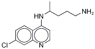 Didesethyl chloroquine-d4 Structure,1215797-41-3Structure