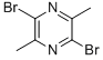 2,5-Dibromo-3,6-dimethylpyrazine Structure,121594-49-8Structure