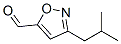 5-Isoxazolecarboxaldehyde, 3-(2-methylpropyl)- (9ci) Structure,121604-55-5Structure