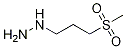 1-(3-(Methylsulfonyl)propyl)hydrazine Structure,1216141-63-7Structure