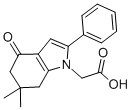 (6,6-Dimethyl-4-oxo-2-phenyl-4,5,6,7-tetrahydro-indol-1-yl)-acetic acid Structure,121626-22-0Structure