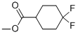 Cyclohexanecarboxylic acid, 4,4-difluoro-, methyl ester Structure,121629-14-9Structure