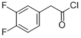 3,4-Difluorophenyl acetyl chloride Structure,121639-61-0Structure