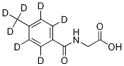 N-(4-methyl-d3-benzoyl-d4)glycine Structure,1216588-60-1Structure