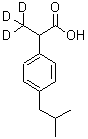 (+/-)-Ibuprofen-d3 Structure,121662-14-4Structure